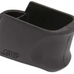 X-GRIP XGRIP MAG SPACER FOR GLK 29/30 30S, black angled view with open top and curved front