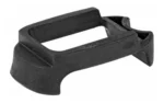 X-GRIP XGRIP MAG SPACER HK P2000 9MM/40/357, black angled view with rectangular opening and side tabs