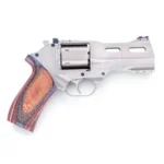 Chiappa Firearms USA Ltd Chiappa Rhino 40SAR Handgun .357 Mag 6rd Capacity 4" Barrel Nickel Plated with Walnut Grips and 3
