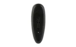 KICK-EEZ ALL PURPOSE GTF BLK narrow oval black recoil pad, front view with recessed logo