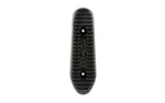 KICK-EEZ PRE FIT FOR MAGPUL HNTR/SGA black recoil pad, rear view with ribbing and two holes