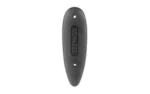KICK-EEZ PAD 1301 TAC/SLV black recoil pad, rear view with two mounting holes