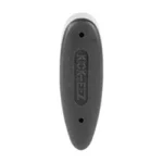 KICK-EEZ PAD REM 870 WM/MRLN LVR ACT black recoil pad, rear view with two mounting holes
