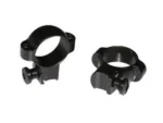 Burris Company Inc. Burris Deluxe Solid Steel .22 Rings 1" High 0.95" Actual Height - Gloss