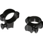 Burris Company Inc. Burris Deluxe Solid Steel .22 Rings 1" High 0.95" Actual Height - Gloss