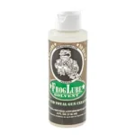 FROGLUBE SOLVENT white bottle with green and brown label, front view