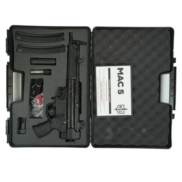 SDS Arms SDS MAC 5 w/Franklin Armory Binary Trigger Pistol 9mm Luger 30rd Magazines(2) 8.9" Barrel