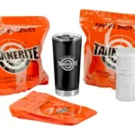 Tannerite 10LB Gift Pack with orange target bags, black canister, white jar and packet