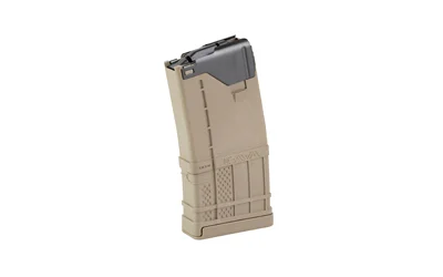 LANCER L5AWM, opaque flat dark earth angled side view with black top