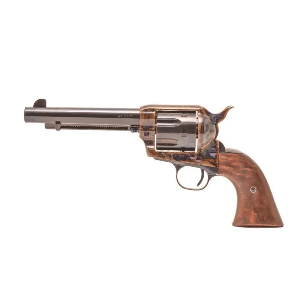 Standard MFG Co LLC Standard Manufacturing Single Action Revolver .45 Colt 6rd Capacity 5.5" Barrel Case Colored Once Piece