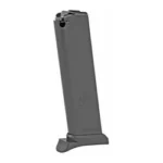 HI-POINT MAGAZINE CARBINE 380 black magazine, upright angled view with extended base plate