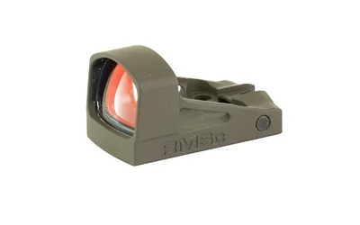 Shield Sights SHLD RMSC GLS ED MINI SIGHT 8MOA ODG olive drab sight with red-tinted lens