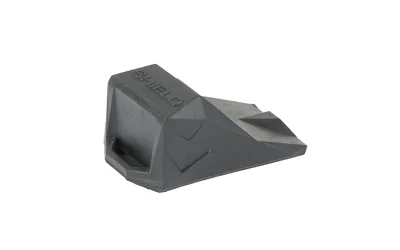 Shield Sights SHLDS spare cover for RMS, black angled cover viewed from the front and side
