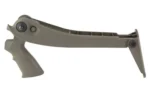 ATI Outdoors ADV TECH 12GA MOSS/REM T-FOLD UC olive stock, left-side view with pistol grip