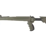 ATI Outdoors ADV TECH STRIKEFORCE SKS STOCK UC, olive side view with pistol grip and adjustable stock