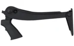 ATI Outdoors ADV TECH 12GA MOSS/REM/WIN TOP FOLD, black right-side view with folded stock and grip