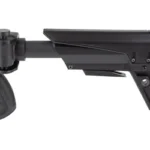 ATI Outdoors ADV TECH S-FLD STK MOSS 990 AFTRSHK black folding stock, pistol grip, right-side view