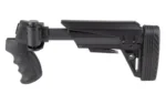 ATI Outdoors ADV TECH S-FLD STK MOSS 990 AFTRSHK black folding stock, pistol grip, right-side view