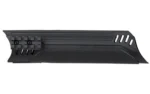 ATI Outdoors ADV TECH 12GA TACTICAL SHGN FOREND black forend, side view with textured panels and vents