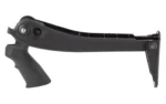 ATI Outdoors ADV TECH SHTFRC MARINE T-FLDNG STK, black right-side view with pistol grip