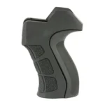 ATI Outdoors ADV TECH AR15 X2 PISTOL GRIP BLK, right side of black textured grip