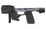 TYRANT TWS365 CHASSIS FITS P365 GRY gray chassis, left side view with grip and rear brace