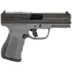FMK Firearms Inc. FMK Mach 9 Handgun 9mm Luger 10rd Magazine(1) 4" Barrel Optic Ready Dark Grey Frame