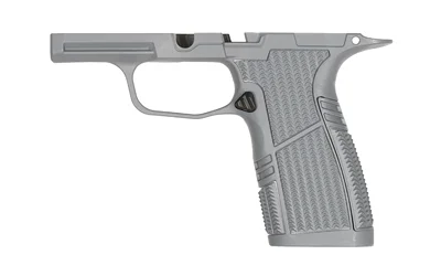 primary-12925 TYRANT P365 GRIP MOD SNUB SIZE GRY gray right-side view with textured grip and trigger guard