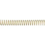 LBE AR Recoil Spring Carbine Length, brass-colored coiled spring shown horizontally