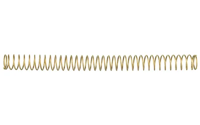 primary-12997 LBE AR Recoil Spring Carbine Length, brass-colored coiled spring shown horizontally