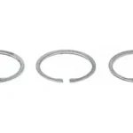 LBE AR BOLT GAS RINGS SET OF 3, three silver split rings arranged in a row