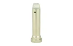LBE CARBINE LENGTH RECOIL BUFFER, upright silver buffer with round side hole and flanged base