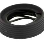LBE AR DELTA RING ASSEMBLY black ridged circular assembly in angled top view