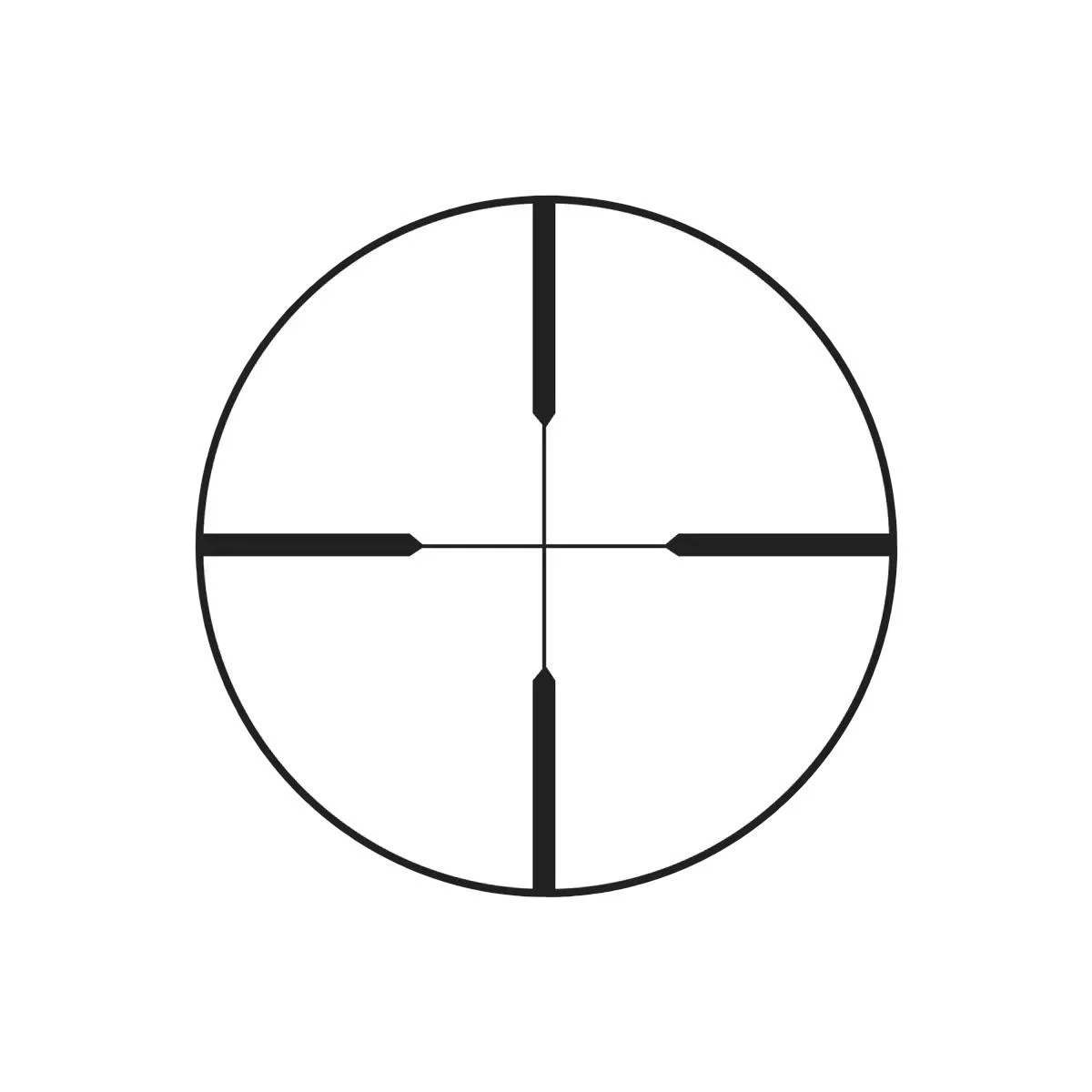 primary-131 Burris Company Inc. Burris Handgun Scope - 2x20mm 1" Tube Plex Reticle Matte