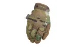 MECHANIX WEAR ORIG multicam glove, back view with reinforced fingers and wrist strap