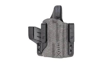 Safariland SL INCOG FOR GLK 43X/48 CLIP RH grey front view with black belt clips