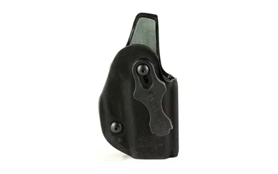 primary-13177 Safariland SL SPECIES P365 CORD BLACK RH, black right-hand holster front view with belt loop