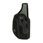 Safariland SL SPECIES FOR GLK 43/43X COR BLK RH black holster, right side view with belt clip