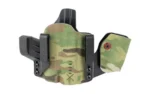 Safariland SL INCOG P365/X/XL green camouflage holster with belt clips and side carrier