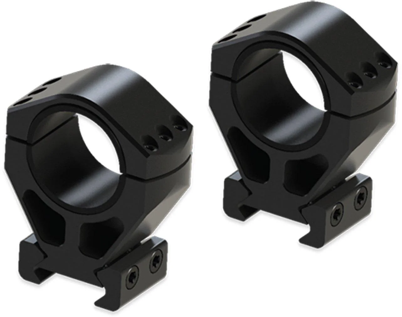 primary-132 Burris Company Inc. Burris Steel XTR Signature Scope Ring Set with Pos-Align Offset Inserts 30mm 1.50" Height - Matte