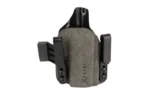 Safariland SL INCOG SIG P365 X-MACRO dark gray front view with black belt clips