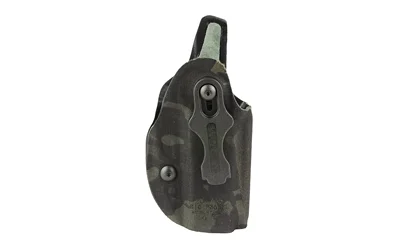primary-13217 Safariland SL SPECIES P365XL camouflage side view with belt loop, screws and raised sight channel