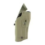 Safariland SL 6354RDSO FITS GLOCK 19MOS X300 RG green holster, right-side view with optic hood