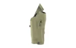 Safariland SL 6354RDSO FITS GLOCK 17MOS X300 RH green holster, right-side view with optic hood