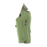 Safariland SL 6354RDSO FITS GLOCK 34 X300 RH CG green holster, right-side view with optic hood