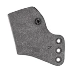 Safariland SL INCOGX LARGE MAG CADDY RH black textured caddy, side view with three eyelets