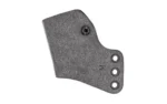 Safariland SL INCOGX LARGE MAG CADDY RH black textured caddy, side view with three eyelets