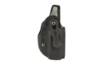Safariland SL SPECIES P365 XMACRO, black camouflage holster in front view