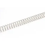 LBE AR 308 RECOIL SPRING RIFLE silver side view of coiled recoil spring