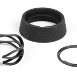 LBE AR 308 DELTA RING ASSEMBLY black ring, spring and retaining ring separated